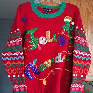 WOMENS SWETER HOLIDAY  XL